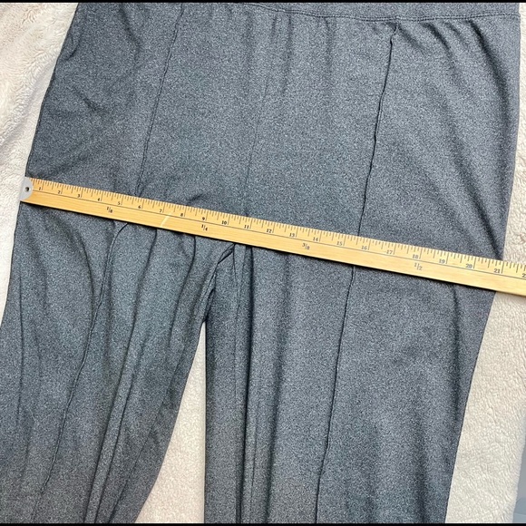 BYLYSE Spenard boot cut yoga pants high waist dark grey 1X - Picture 8 of 10